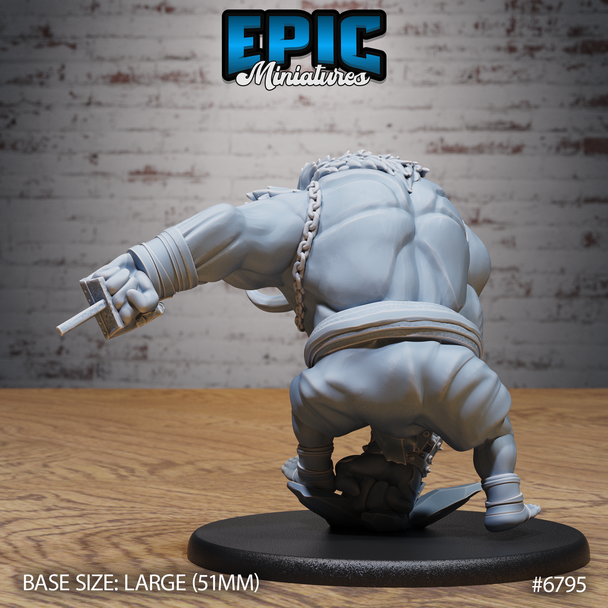 Chaos Troll (3 Variants Available) - Epic Miniatures