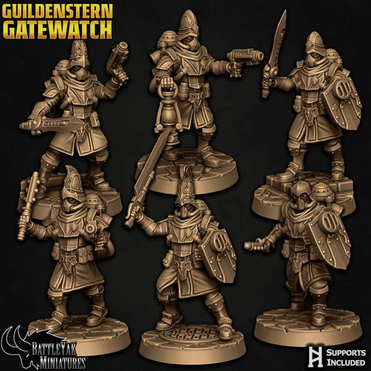 Gatewatch Officers, Close Combat (6 Variants Available) - Battle Yak