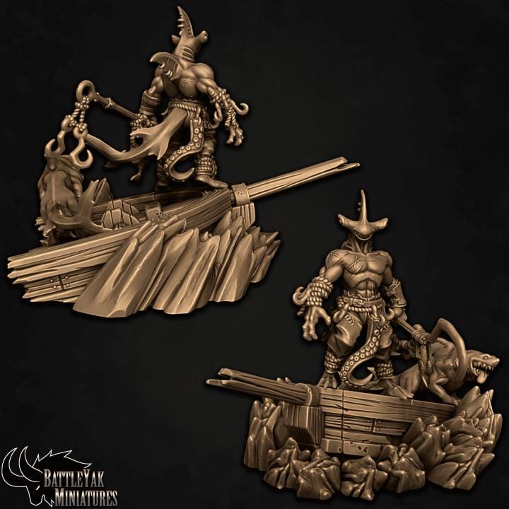 Blotch Darkwater, Diorama - Battle Yak