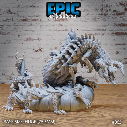 Blackspawn Crawler, Centipede Dragon - Epic Miniatures