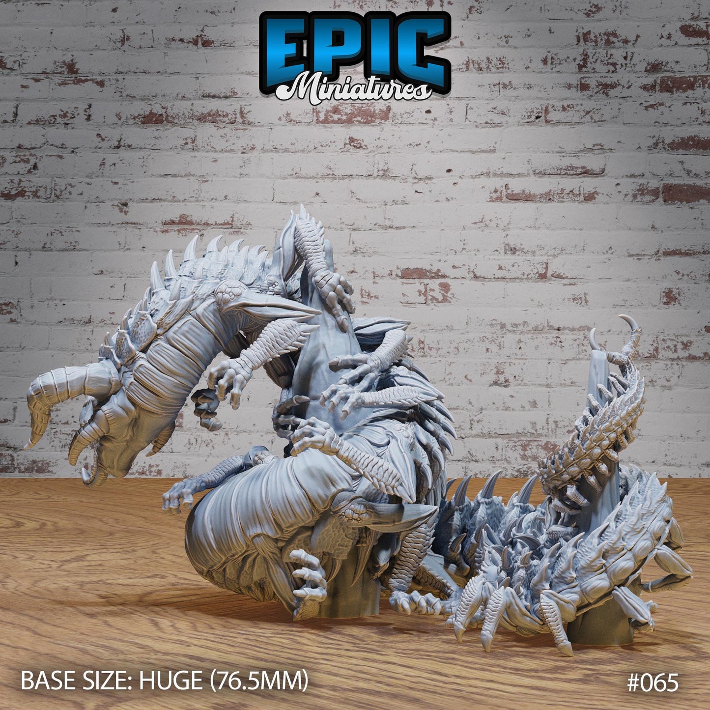Blackspawn Crawler, Centipede Dragon - Epic Miniatures