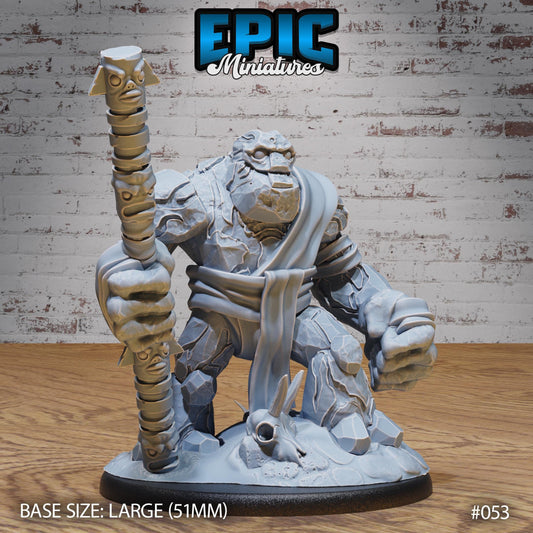 Stone Golem (3 Variants Available) - Epic Miniatures