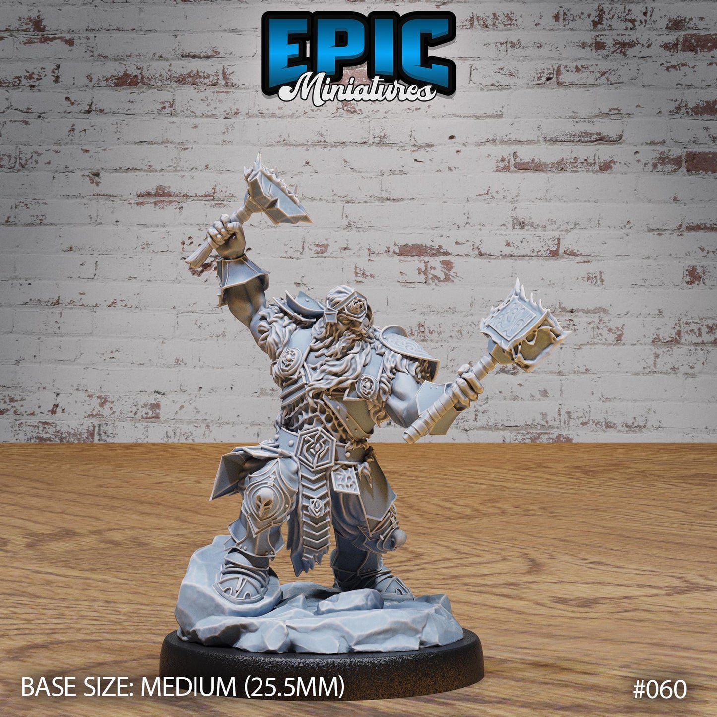 Royal Dwarf (3 Variants Available) - Epic Miniatures