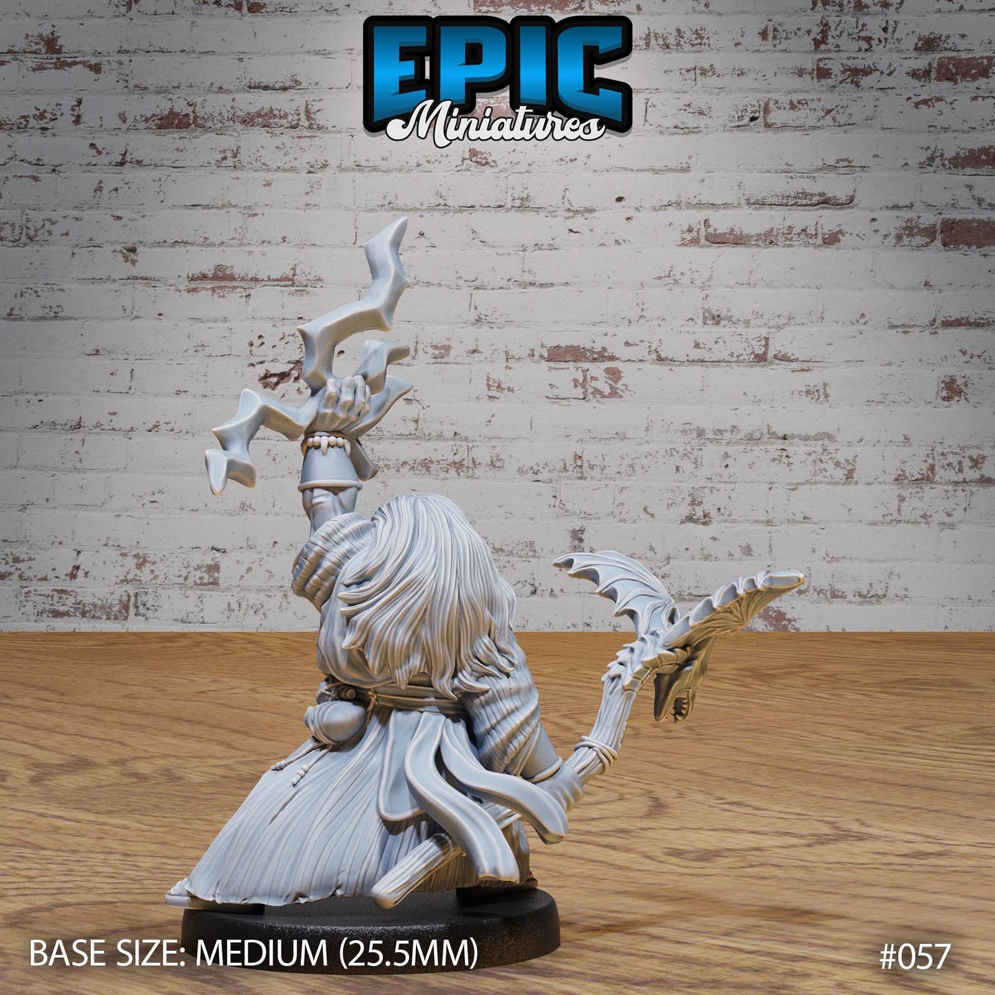 Elemental Magic Dwarf (3 Variants Available) - Epic Miniatures