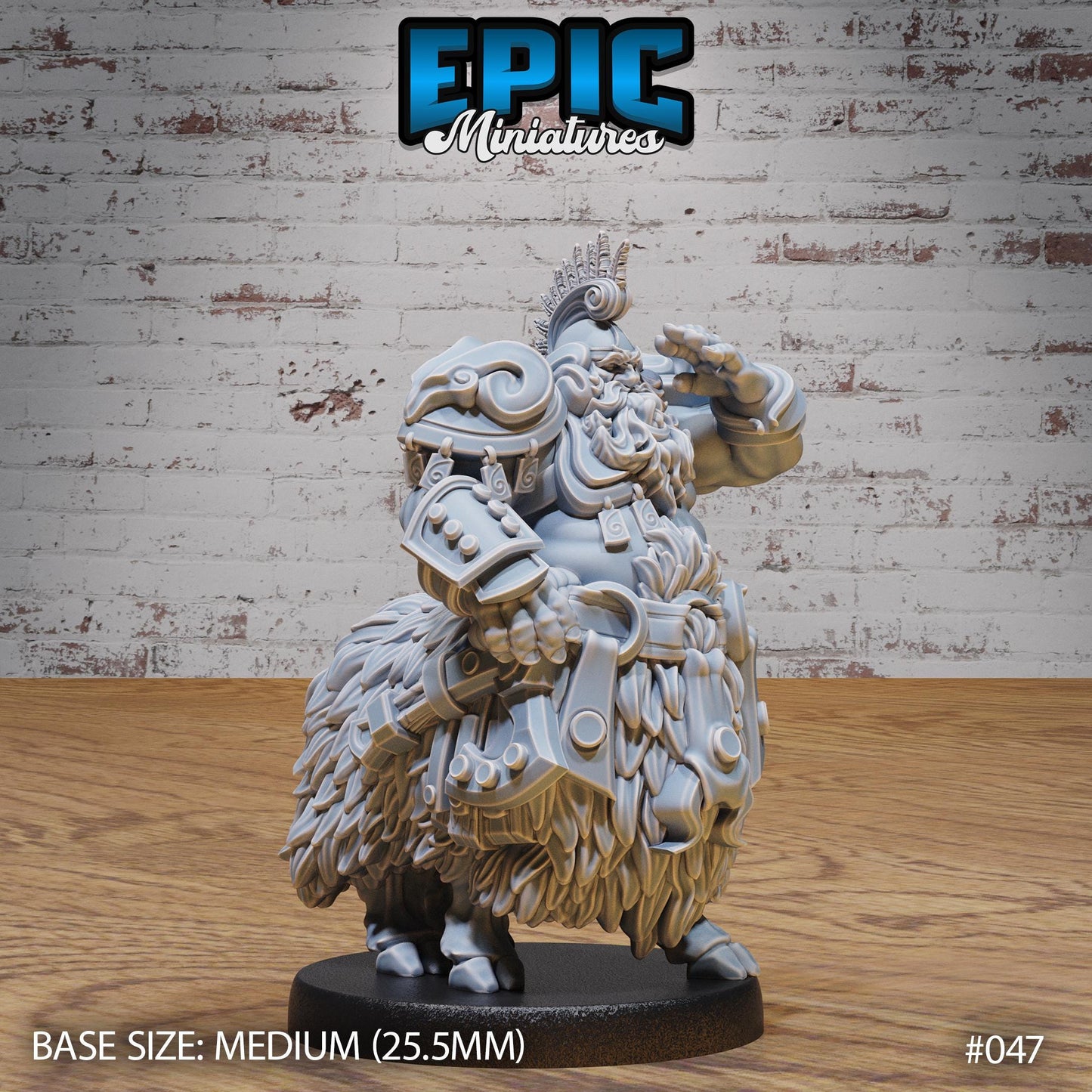 Goat Centaur Dwarf (3 Variants Available) - Epic Miniatures