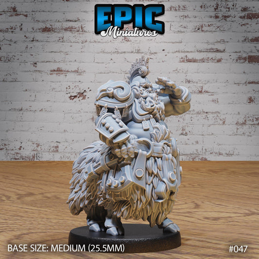 Goat Centaur Dwarf (3 Variants Available) - Epic Miniatures