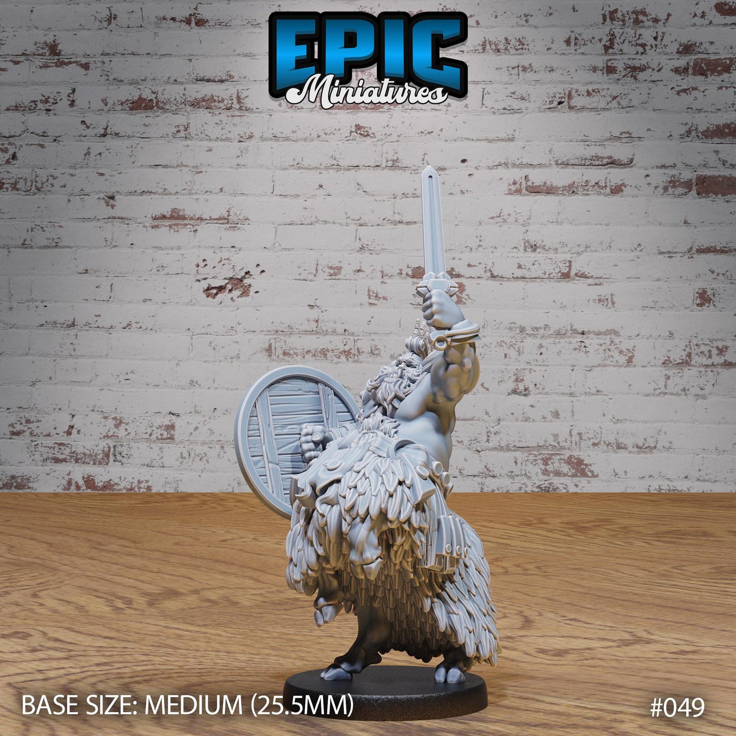 Goat Centaur Dwarf (3 Variants Available) - Epic Miniatures