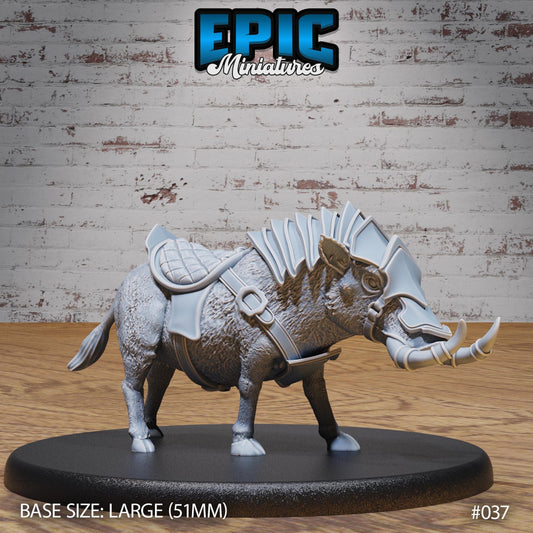 Warthog Mount (2 Variants Available) - Epic Miniatures