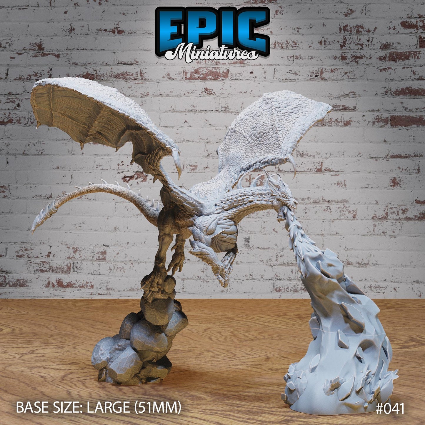 Chaos Red Dragon (3 Variants Available) - Epic Miniatures