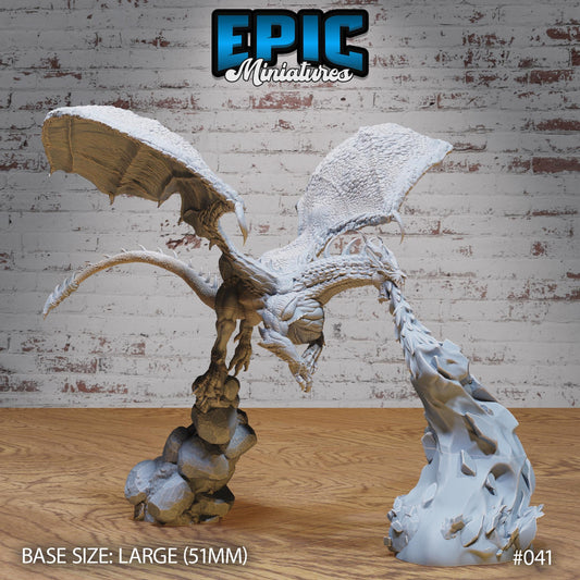 Chaos Red Dragon (3 Variants Available) - Epic Miniatures