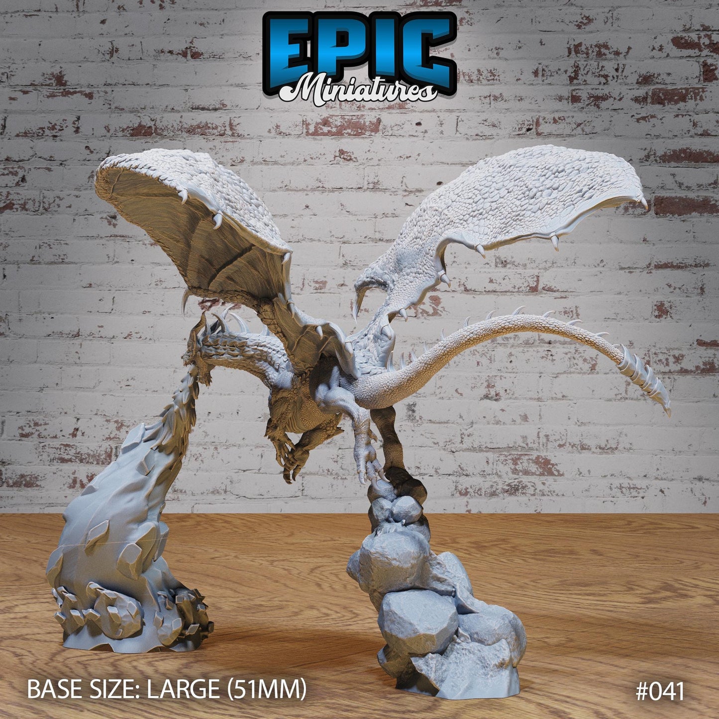 Chaos Red Dragon (3 Variants Available) - Epic Miniatures