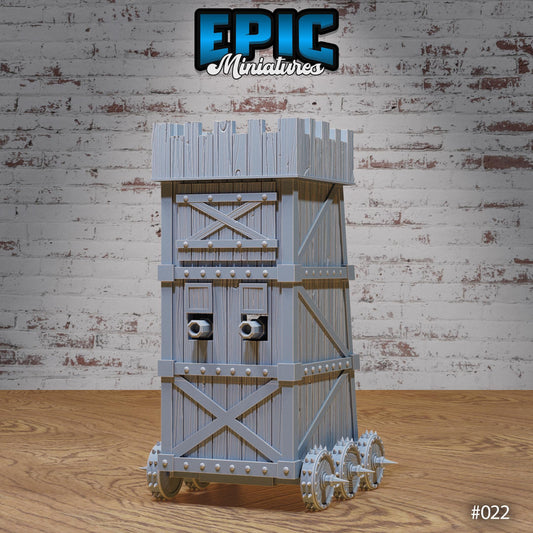 Dwarf Siege Tower - Epic Miniatures