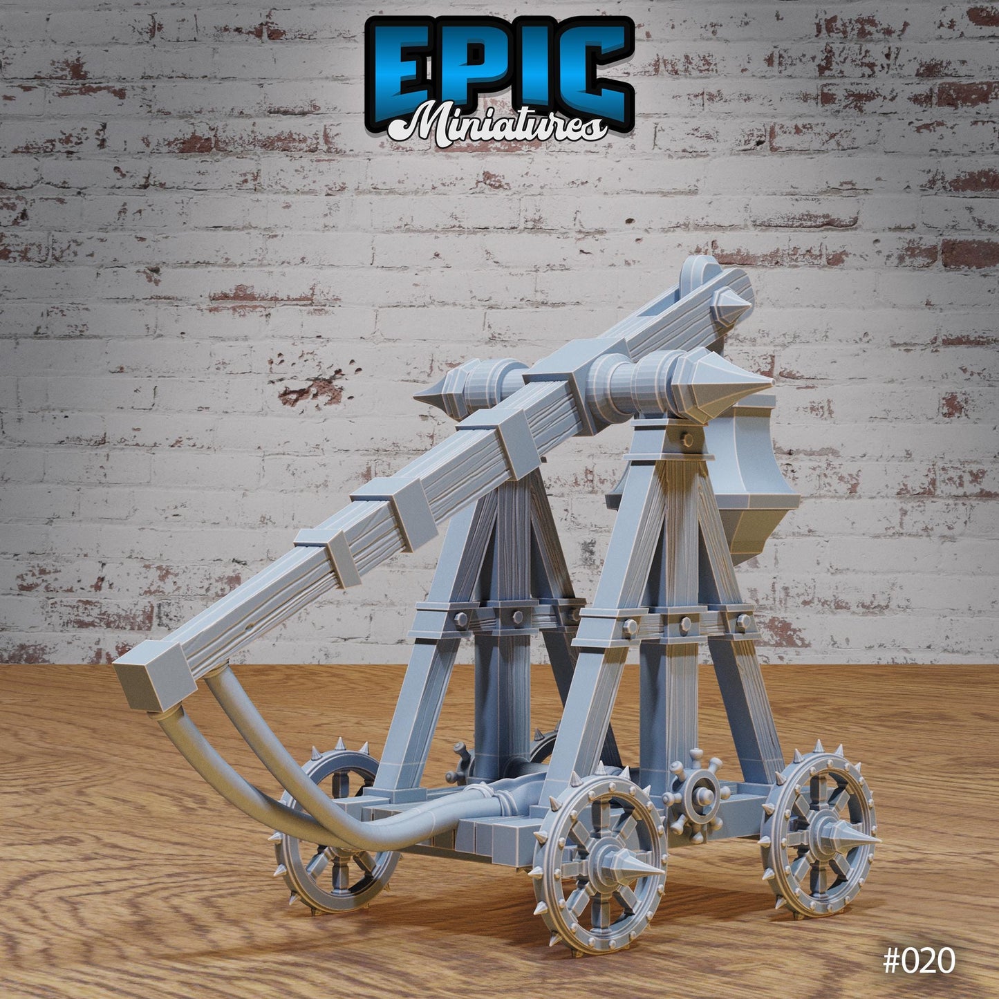 Dwarf Trebuchet and Cannoneer (2 Variants Available) - Epic Miniatures