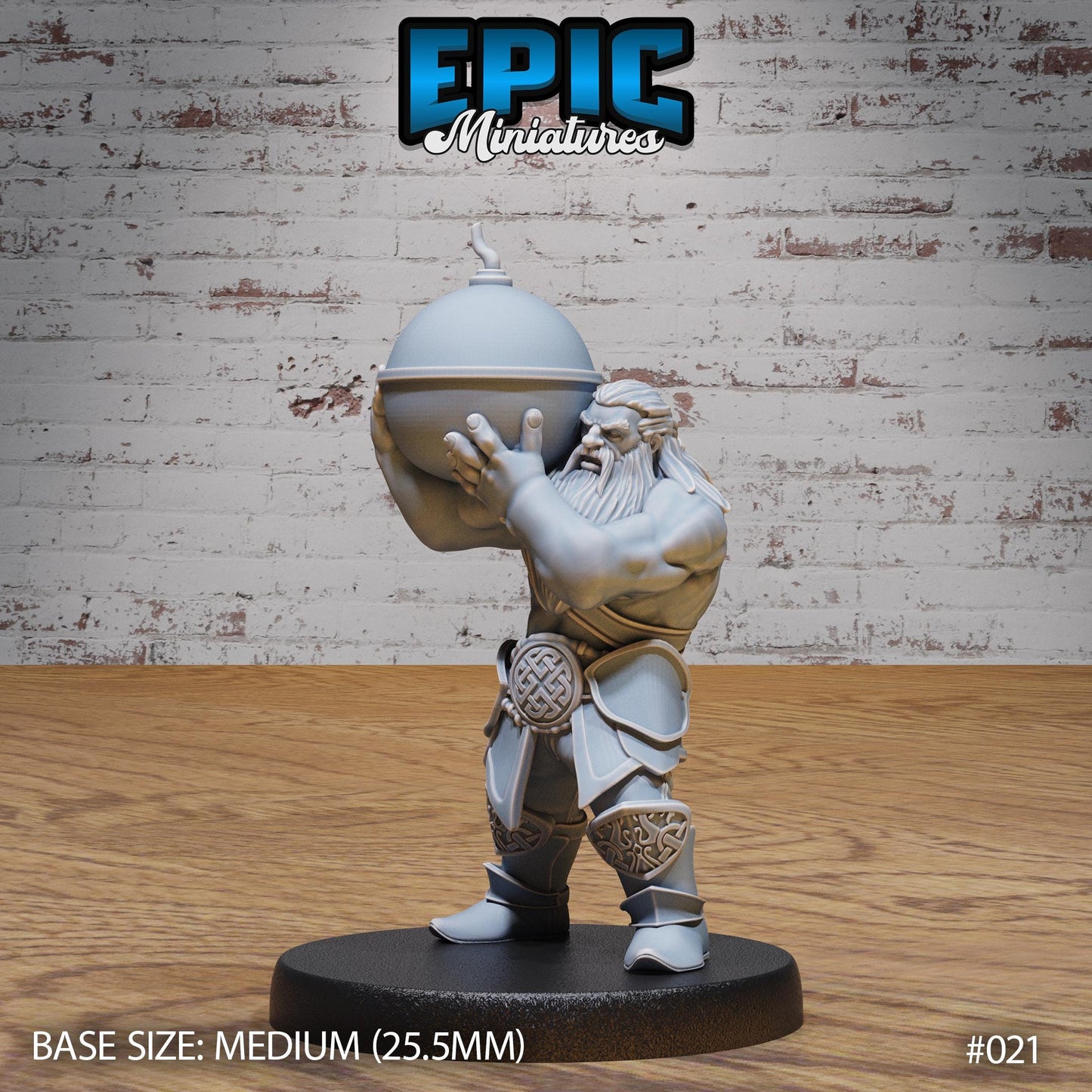 Dwarf Trebuchet and Cannoneer (2 Variants Available) - Epic Miniatures