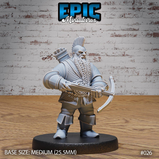 Dwarf Army Set 6 (4 Variants Available) - Epic Miniatures