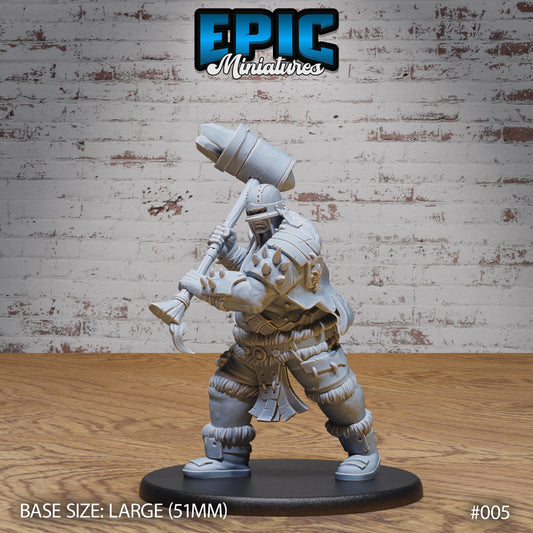 Hill Giant Juggernaut (3 Variants Available) - Epic Miniatures