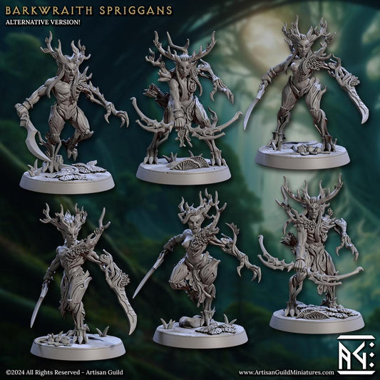 Barkwraith Spriggans, Set 2 (6 Variants Available) - Artisan Guild