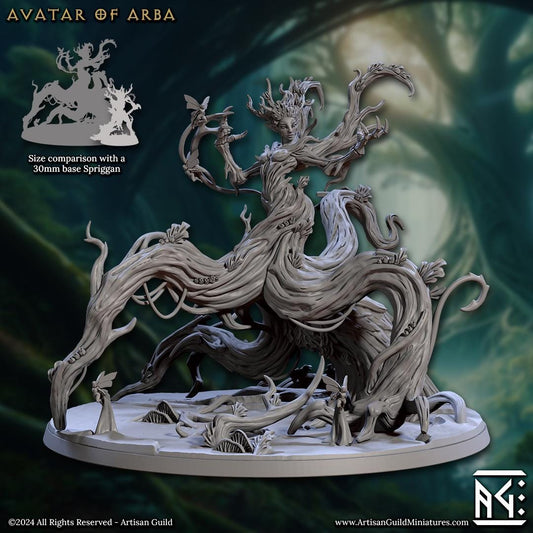 Avatar of Arba, with Pixies (3 Variants Available) - Artisan Guild