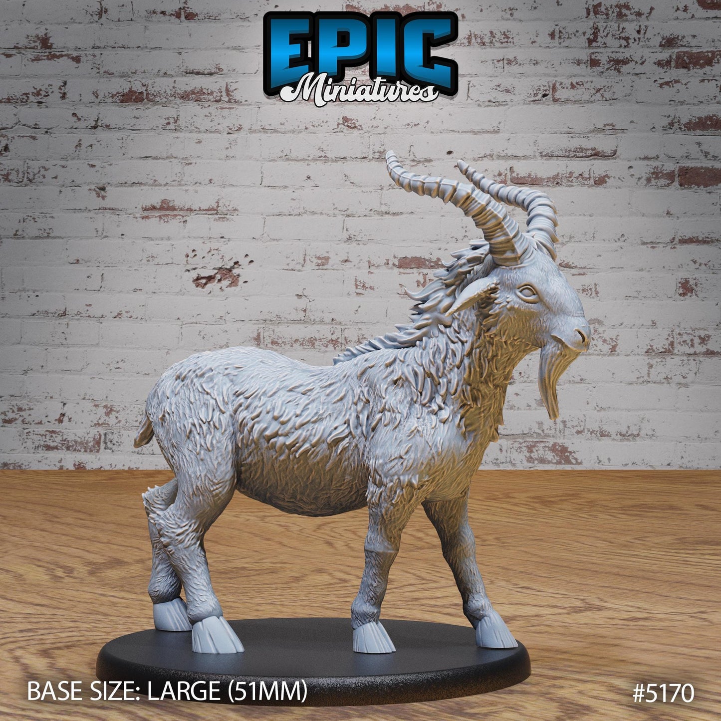 Giant Lightning Goat (3 Variants Available) - Epic Miniatures