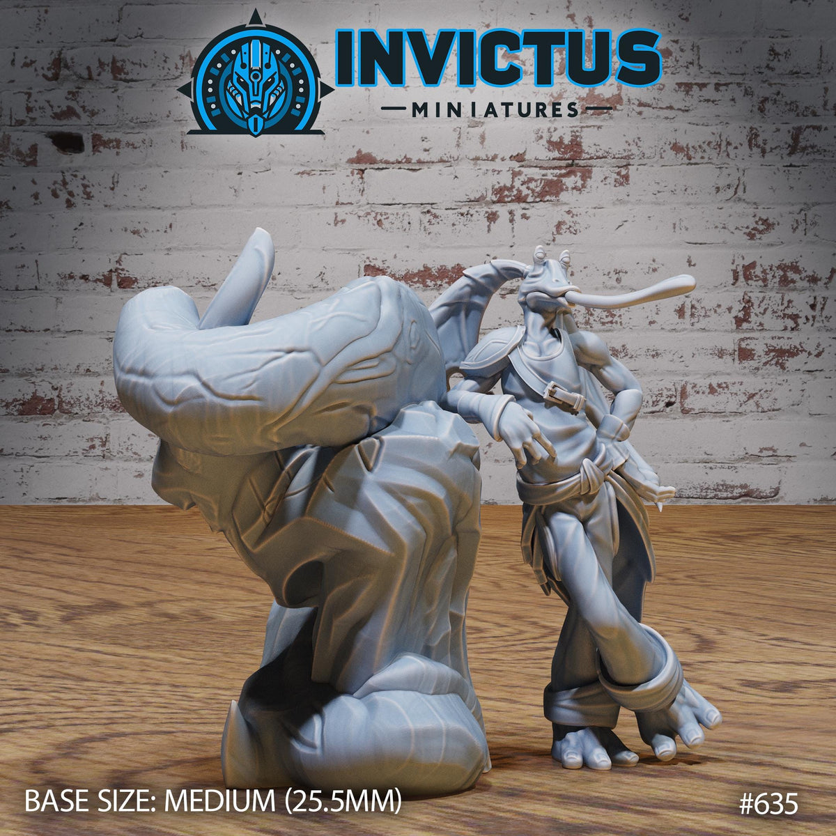 Alien Hoard Tongue Alien (3 Variants Available) - Invictus Miniatures – Couatl's Hoard