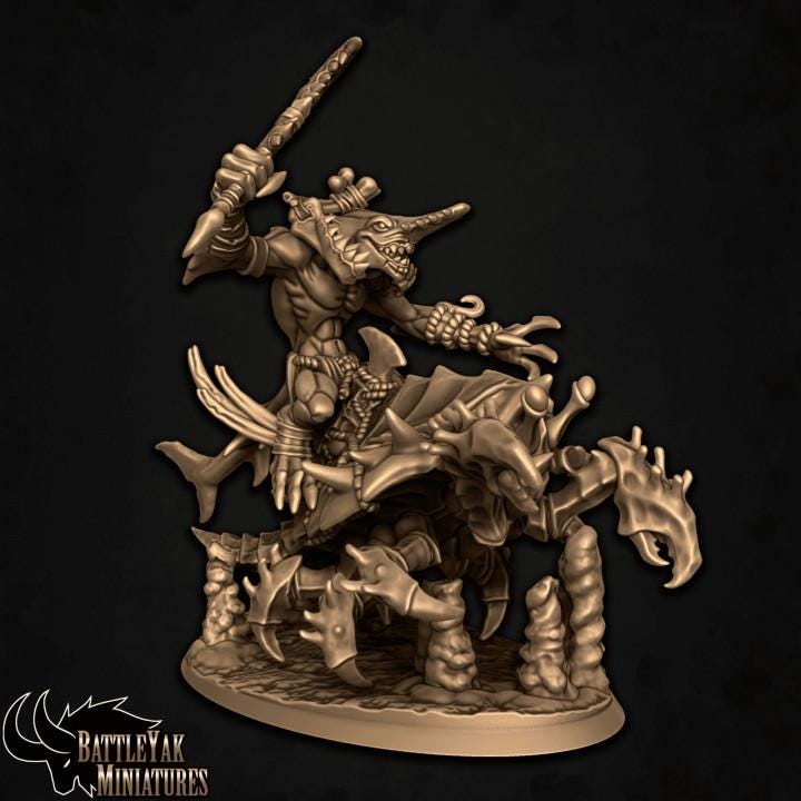Hardshell Decapod Riders (4 Variants Available) - Battle Yak