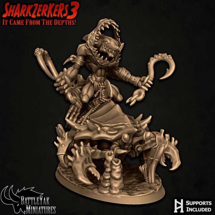 Hardshell Decapod Riders (4 Variants Available) - Battle Yak