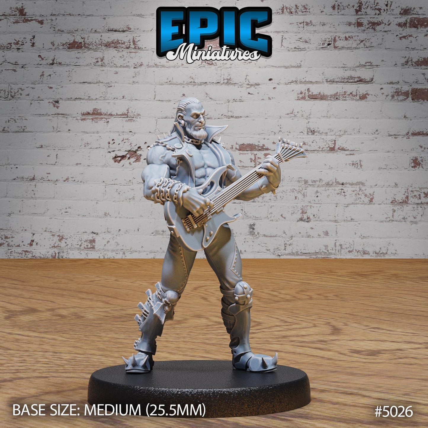 Hell Metal Bard (3 Variants Available) - Epic Miniatures