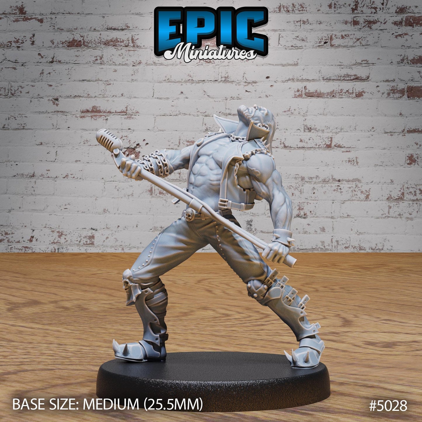 Hell Metal Bard (3 Variants Available) - Epic Miniatures