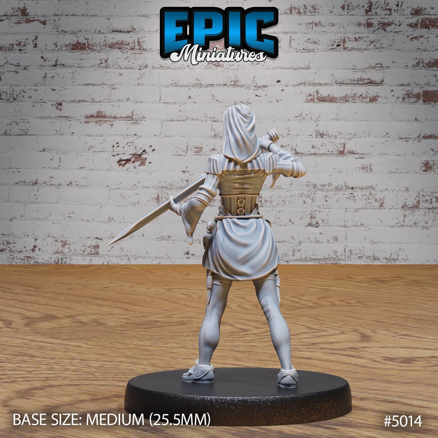 Dark Nun (3 Variants Available) - Epic Miniatures