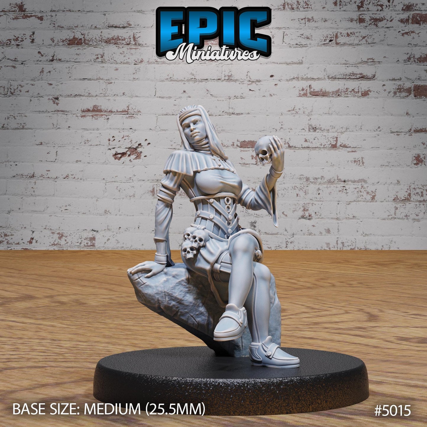 Dark Nun (3 Variants Available) - Epic Miniatures