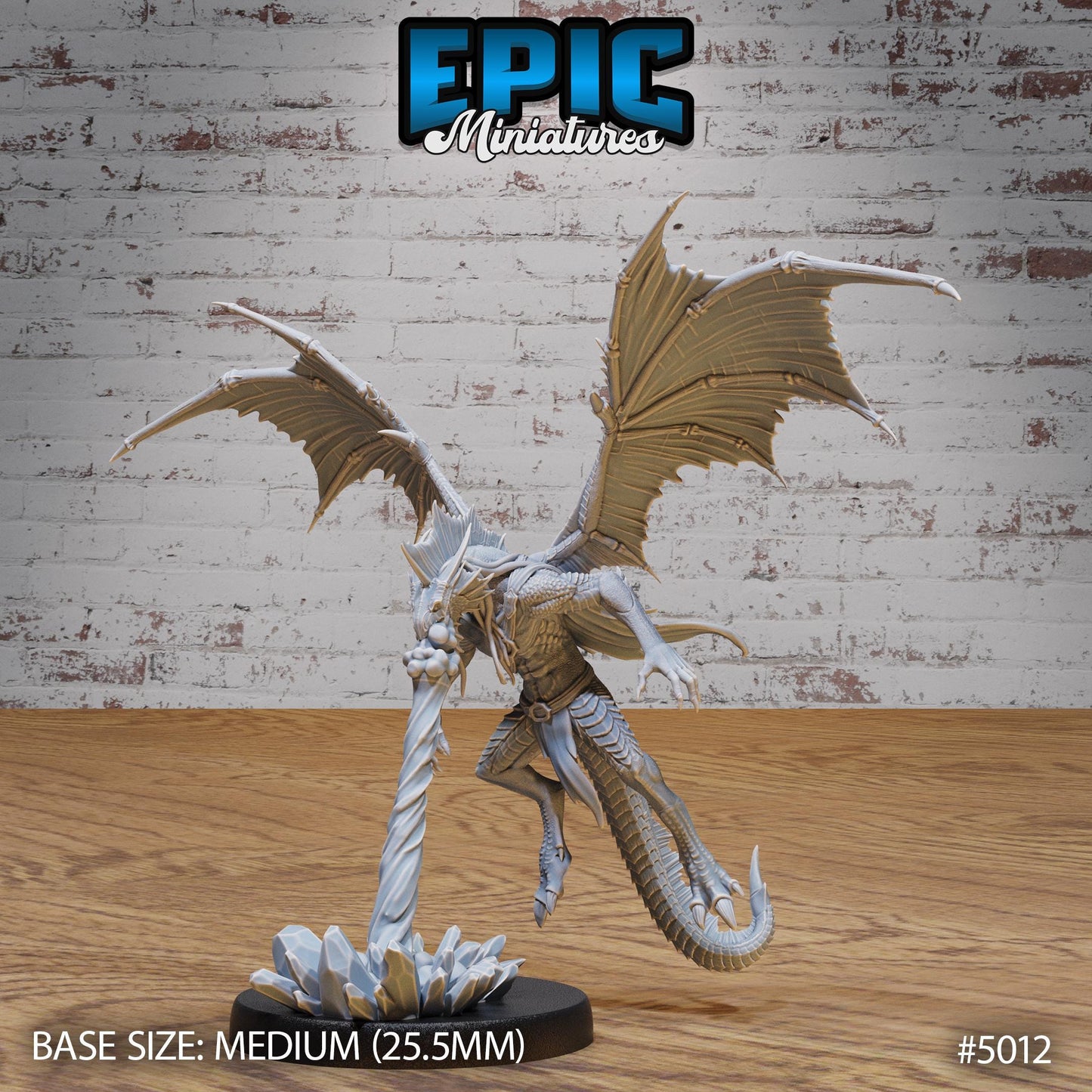 Draconic Demon Silver (3 Variants Available) - Epic Miniatures