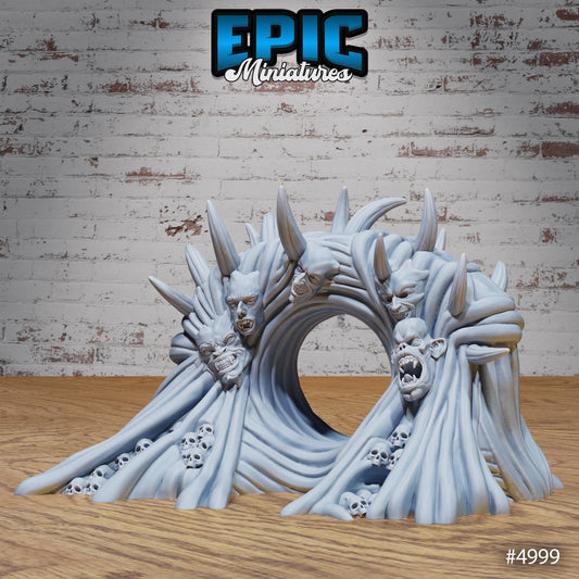 Hell Terrain - Living Walls (5 Variants Available) - Epic Miniatures