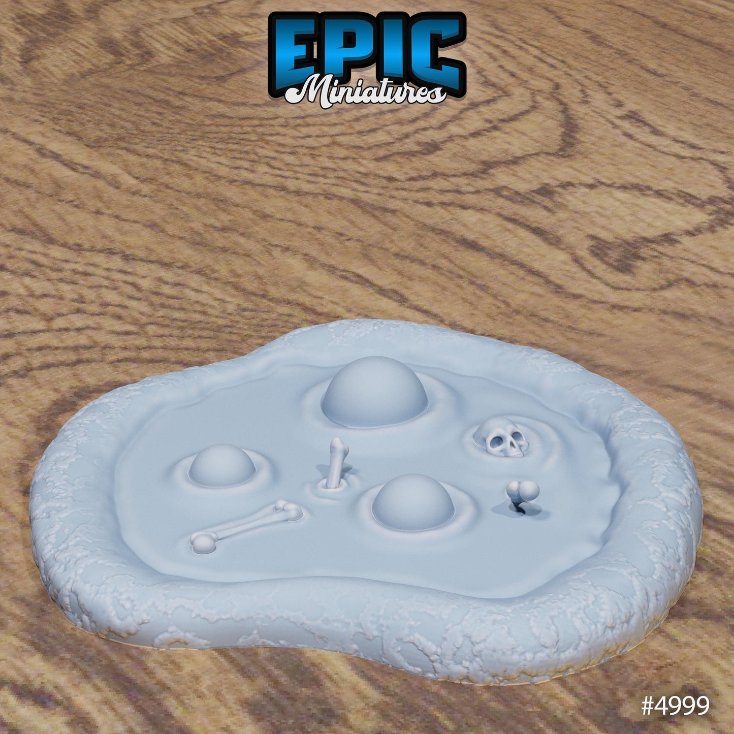 Hell Terrain - Cursed and Hell Terrain (6 Variants Available) - Epic Miniatures