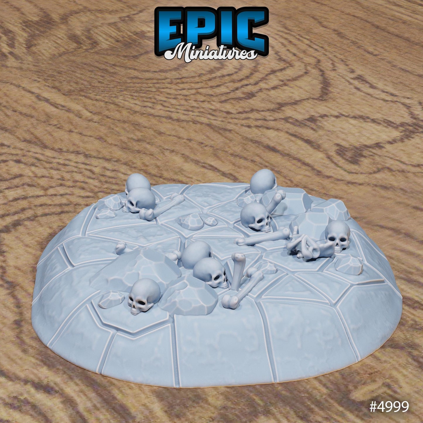 Hell Terrain - Cursed and Hell Terrain (6 Variants Available) - Epic Miniatures