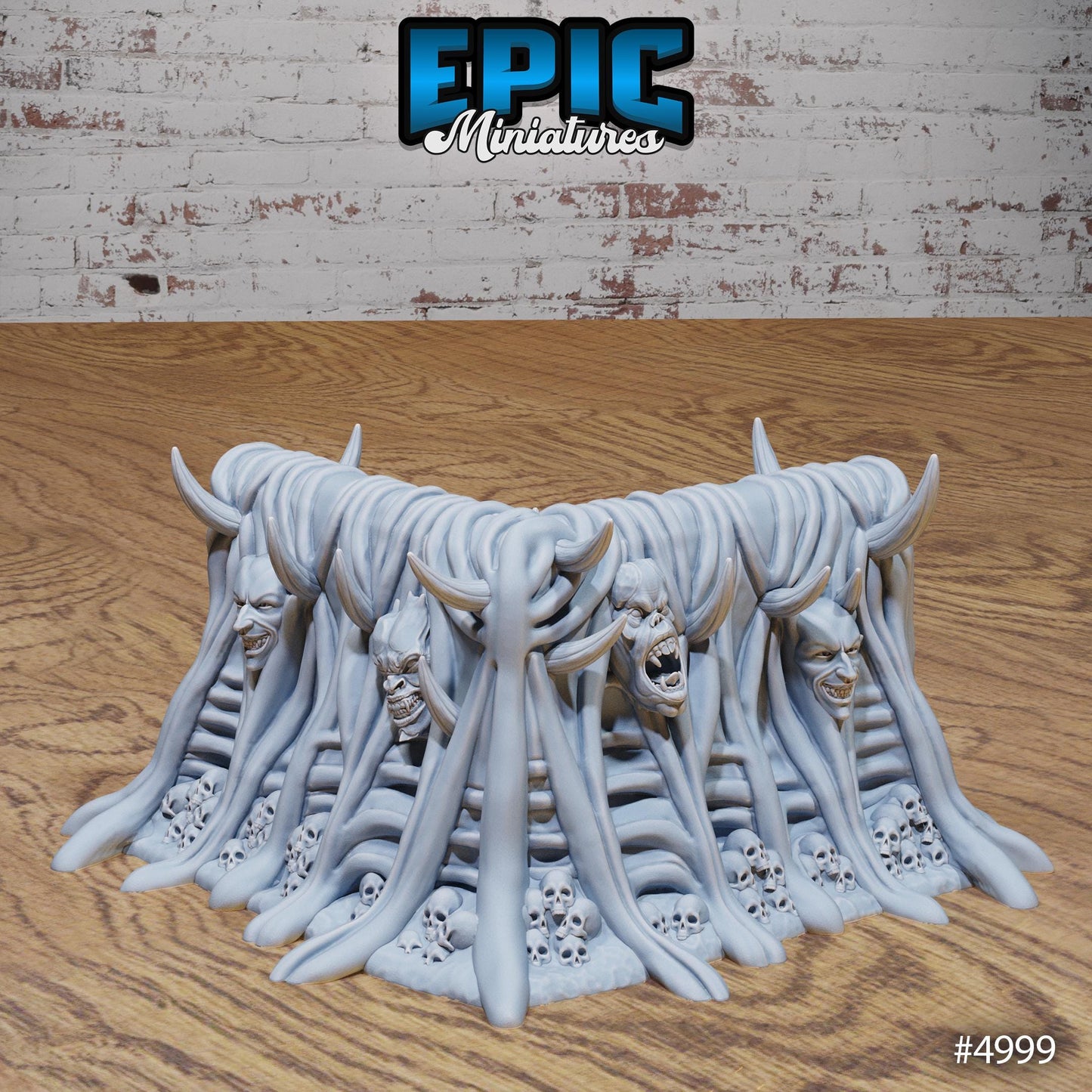 Hell Terrain - Living Walls (5 Variants Available) - Epic Miniatures