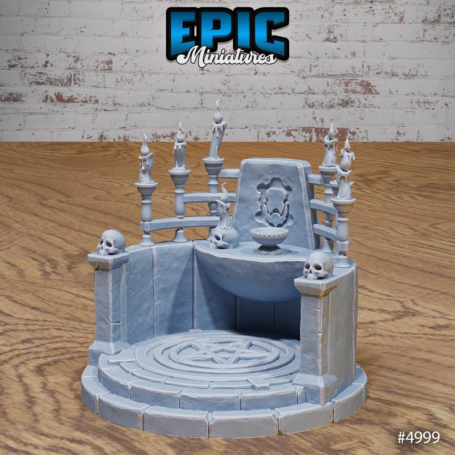 Hell Terrain - Pentagrams and Obelisks (5 Variants Available) - Epic Miniatures