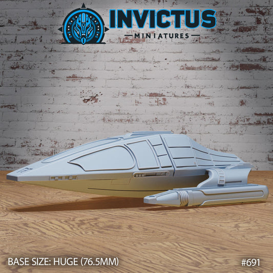 Space Ship Landing Capsule - Invictus Miniatures