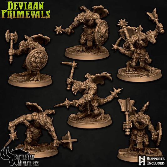 Deviaan Primevals, Winged (6 Variants Available) - Battle Yak