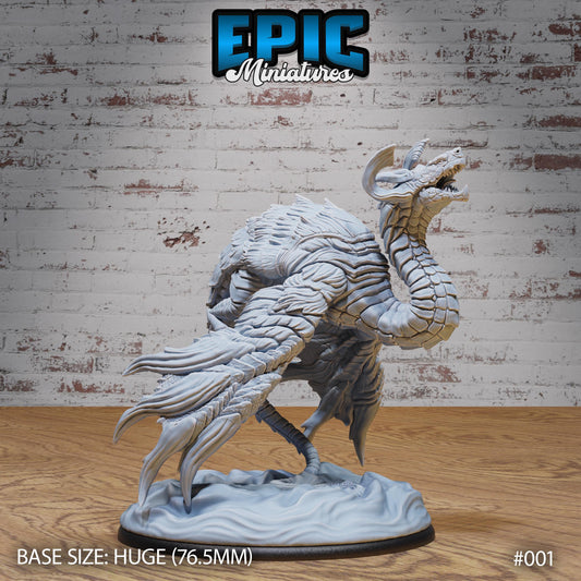 Earth Serpent Nidhogg - Epic Miniatures