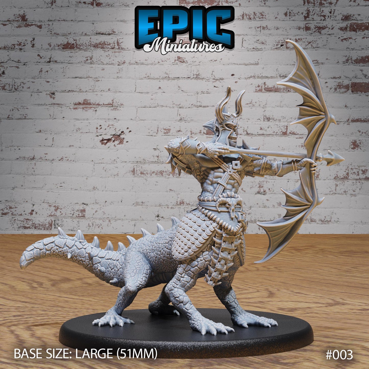 Centaur Lizard (3 Variants Available) - Epic Miniatures