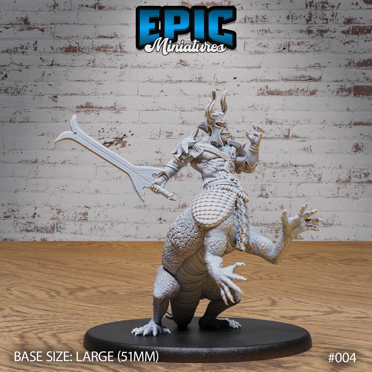 Centaur Lizard (3 Variants Available) - Epic Miniatures