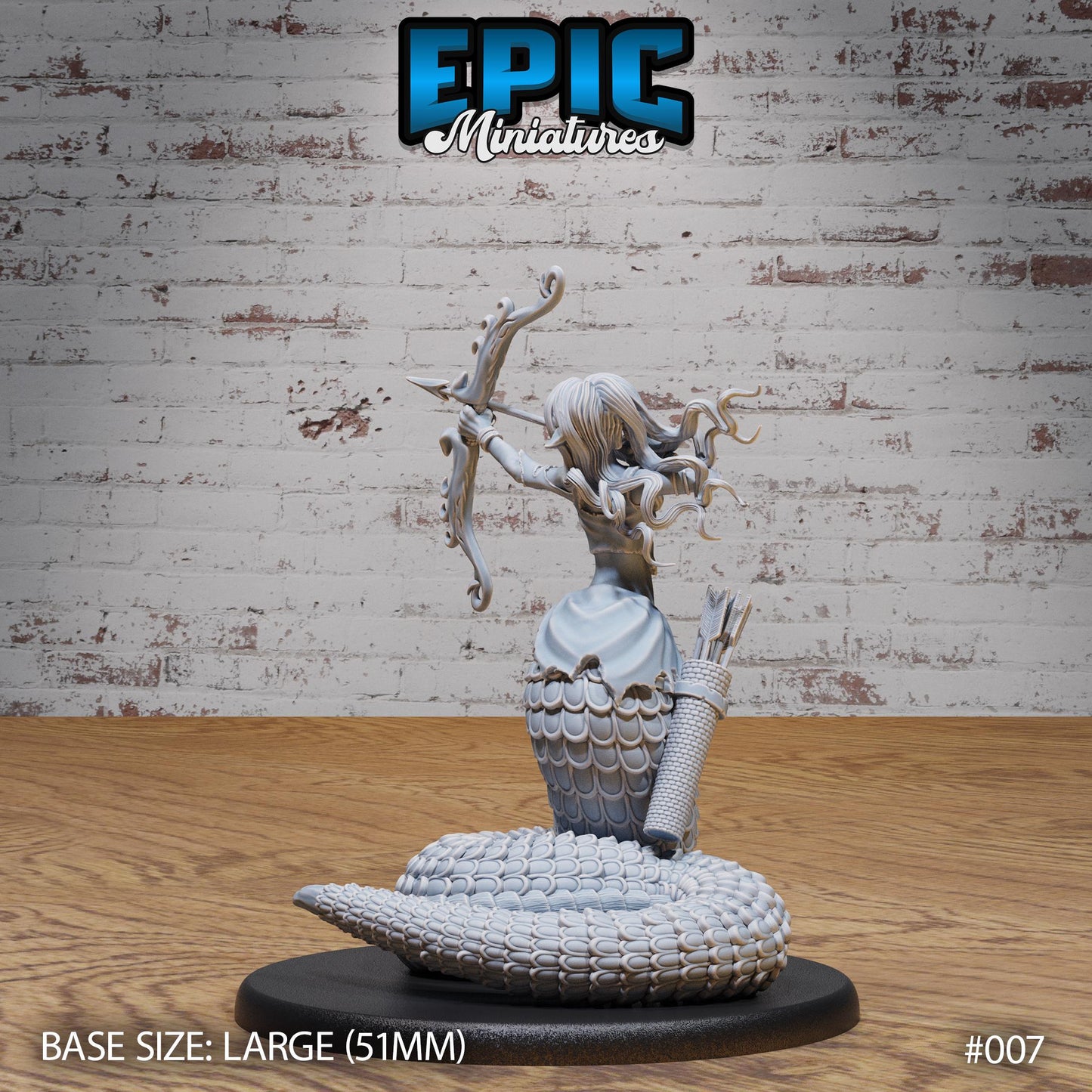 Lamia, Set 2 - Unmasked (3 Variants Available) - Epic Miniatures