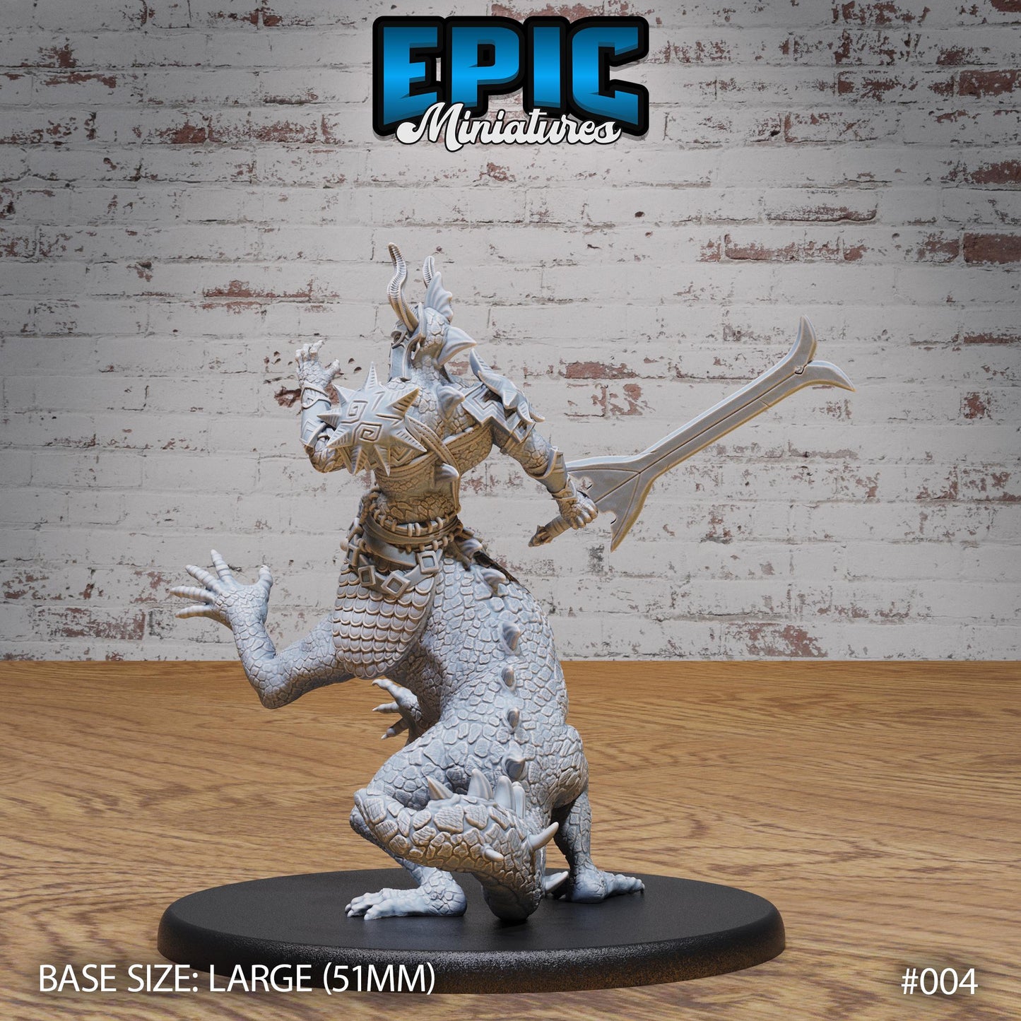Centaur Lizard (3 Variants Available) - Epic Miniatures