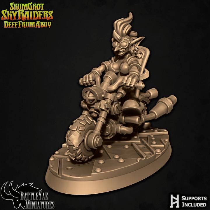Skumbike Rider Gang, Motorbikes (6 Variants Available) - Battle Yak