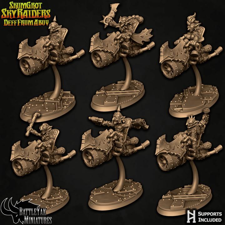 Skumbike Rider Gang, Jetbikes (6 Variants Available) - Battle Yak