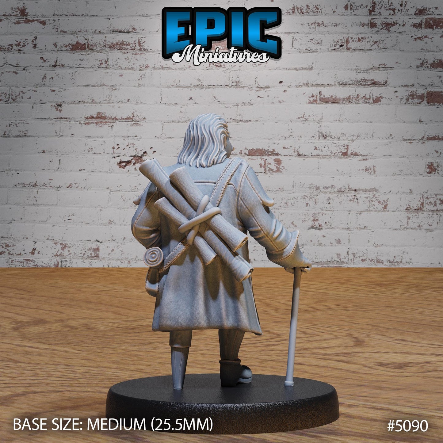 Halfling Ship Captain (3 Variants Available) - Epic Miniatures