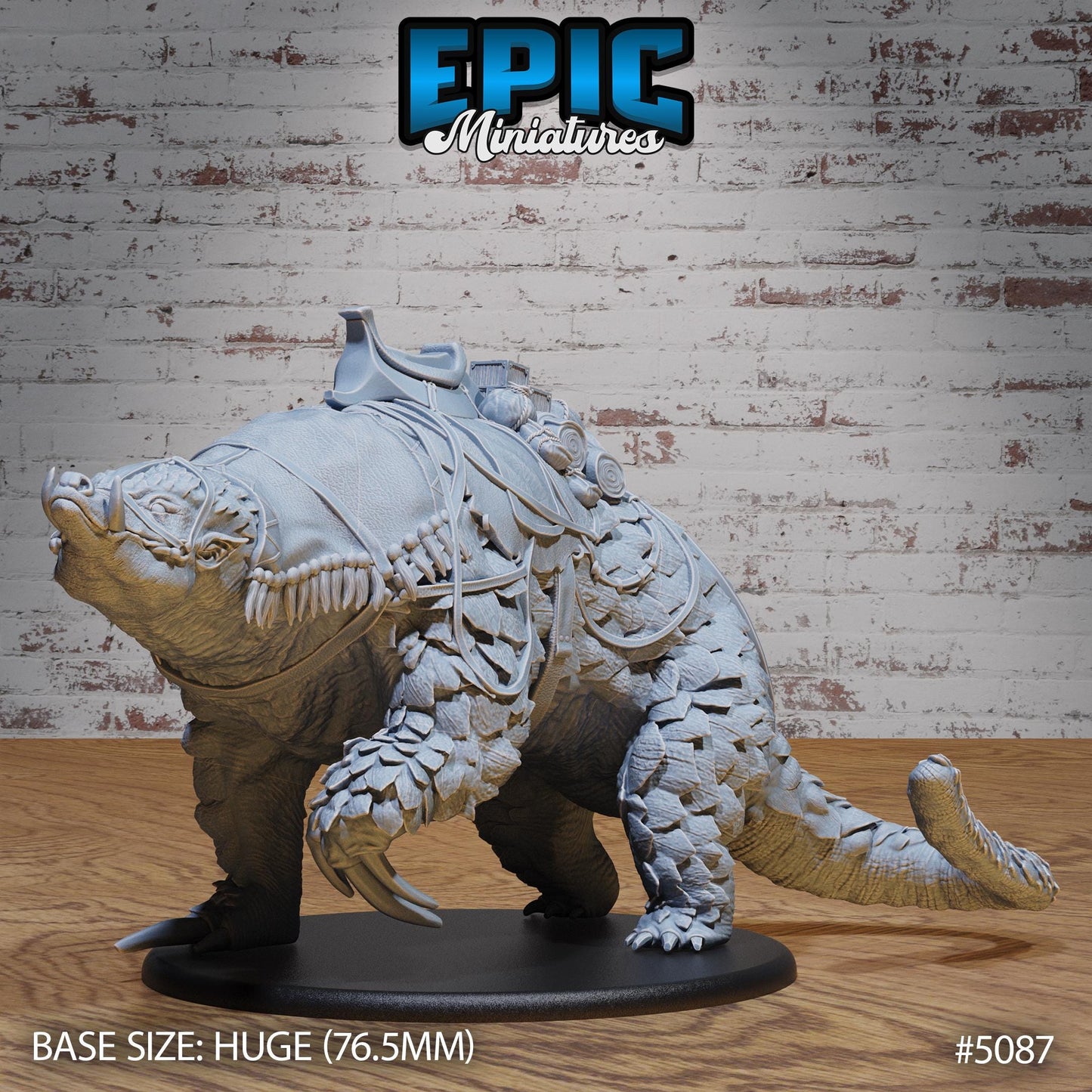 Giant Armadillo (3 Variants Available) - Epic Miniatures