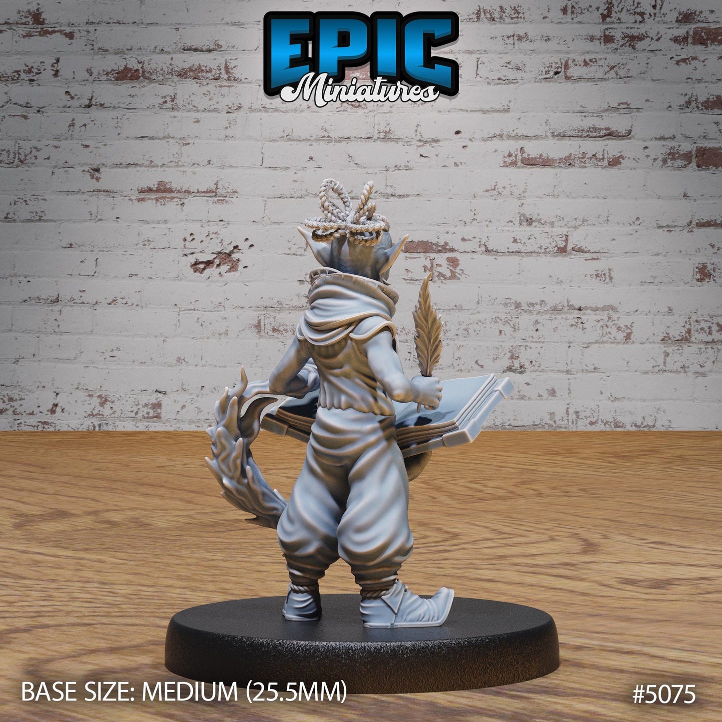 Halfling Sorcerer (3 Variants Available) - Epic Miniatures