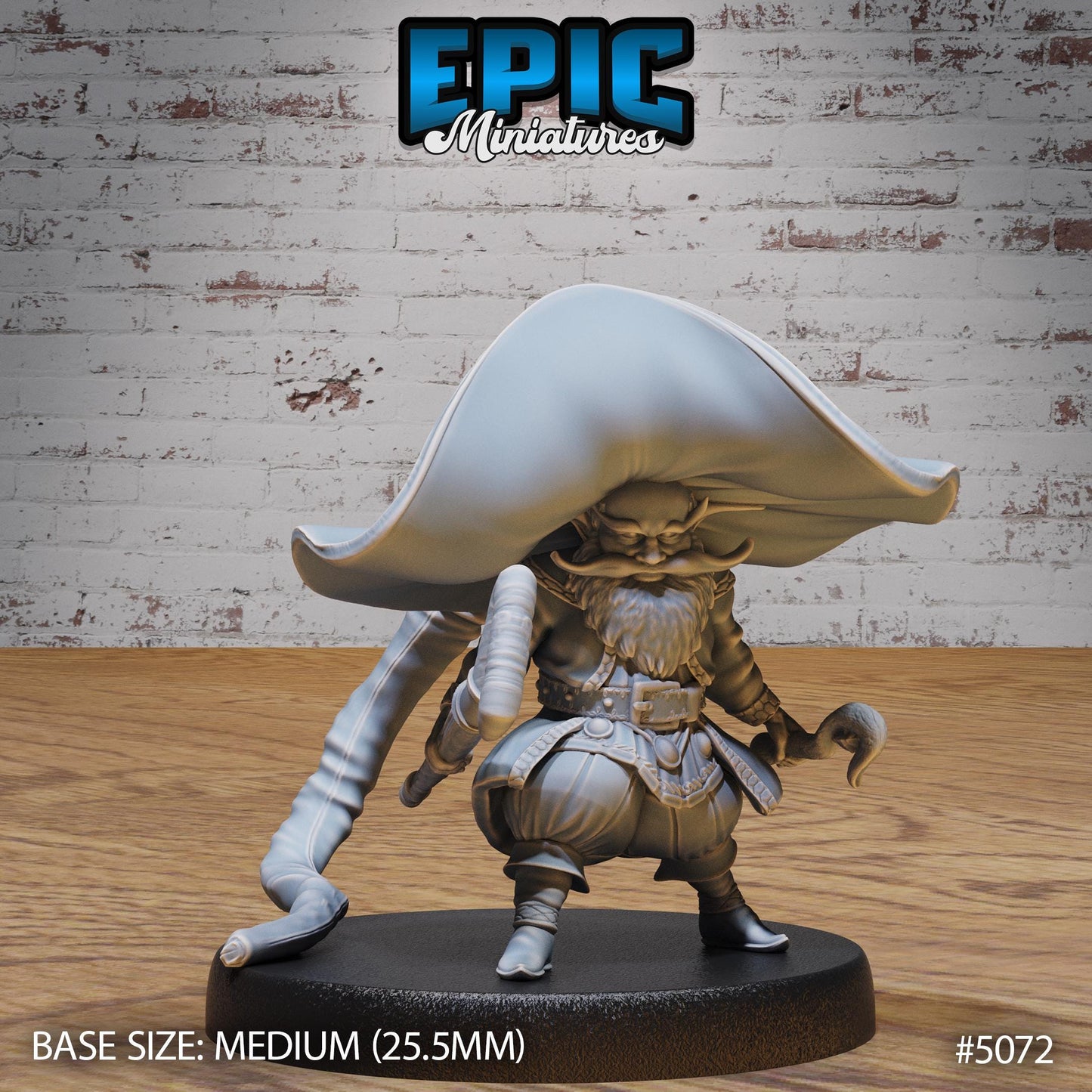 Gnome Wizard (3 Variants Available) - Epic Miniatures
