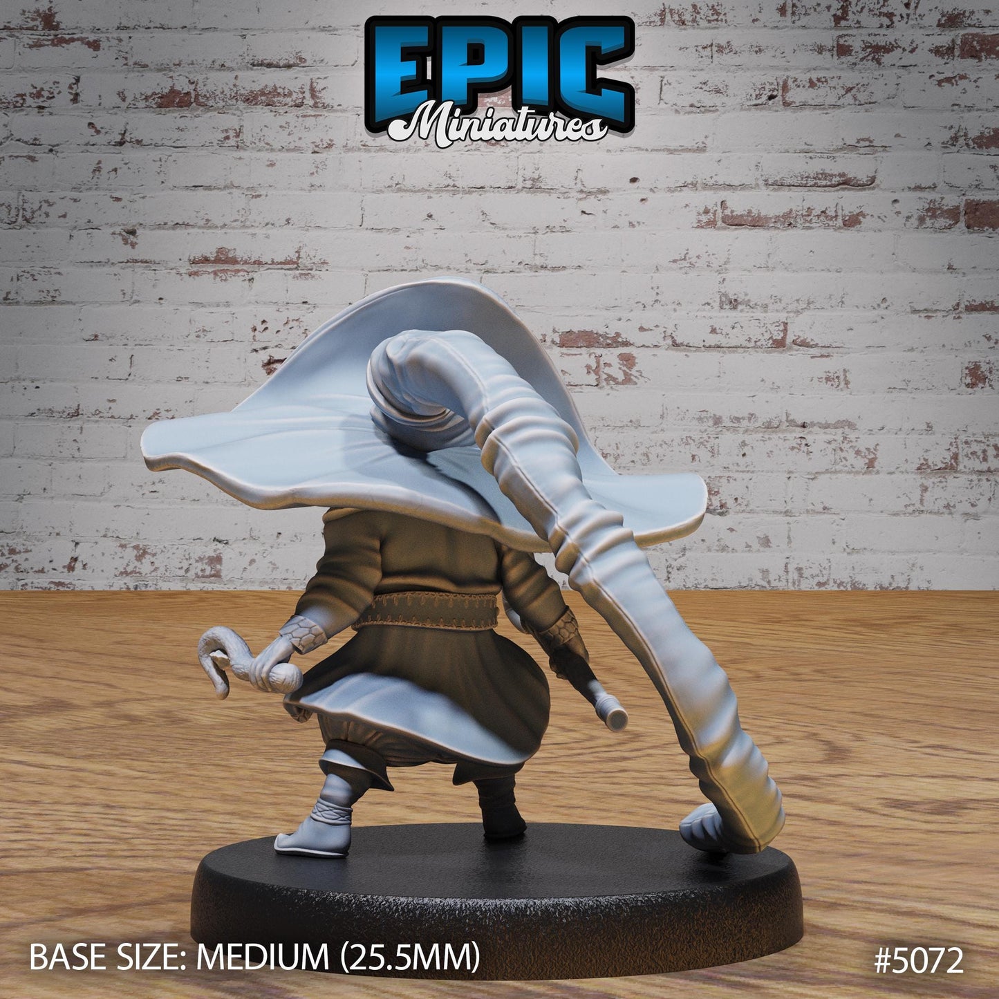 Gnome Wizard (3 Variants Available) - Epic Miniatures